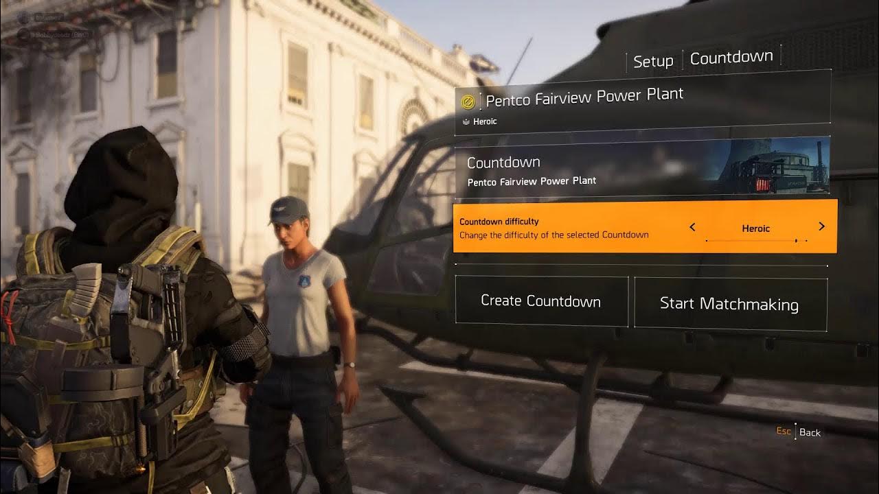Tom clancy s the division 2 countdown youtube