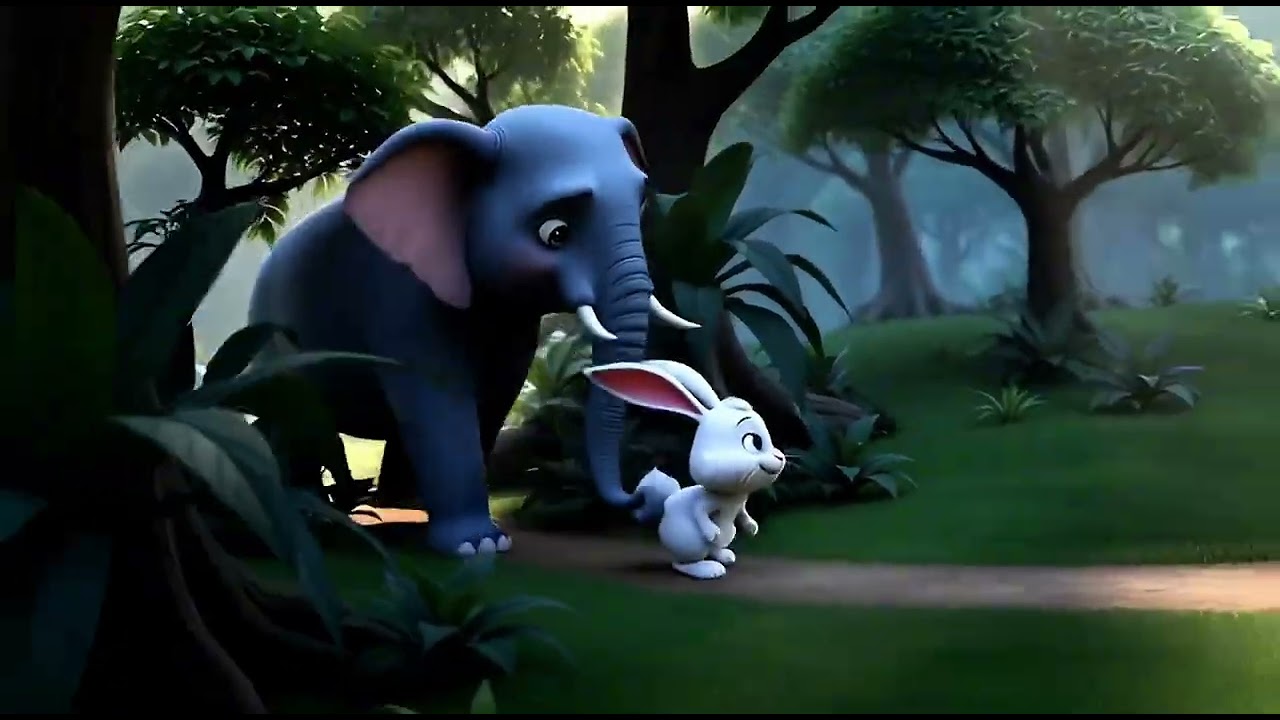 The Secret Garden Mystery: Nikku & Meeku’s Adventure! 🐘🐰