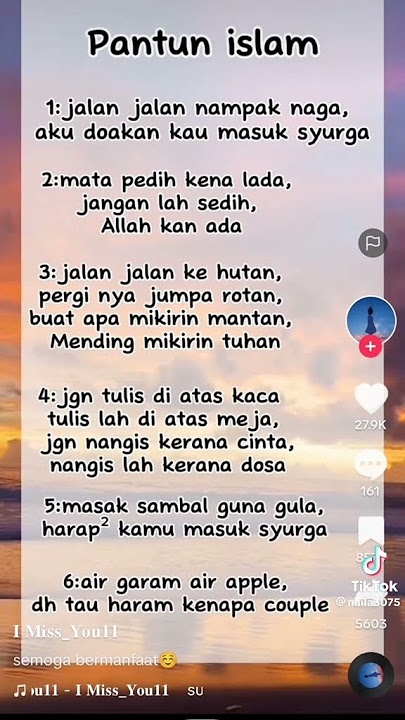 pantun islami