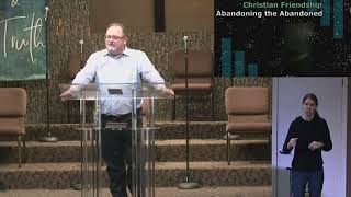 Christian Friendship, Pastor Jay Cubbison