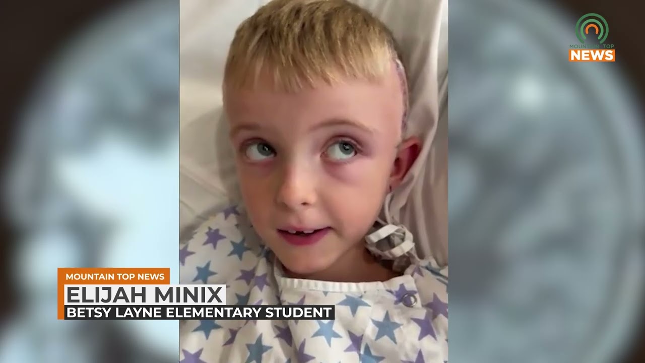 Fourth-grader Elijah Minix comes through brain surgery with success