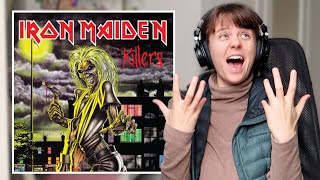 Iron Maiden - Killers (first time album reaction)