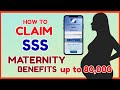 Paano Kumuha ng SSS Maternity Claim 80,000 | How to Claim SSS Maternity Benefit?