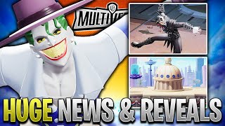 HUGE MultiVersus News \u0026 Reveals (2 New Stages, Skins, Joker Full Moveset Gameplay)