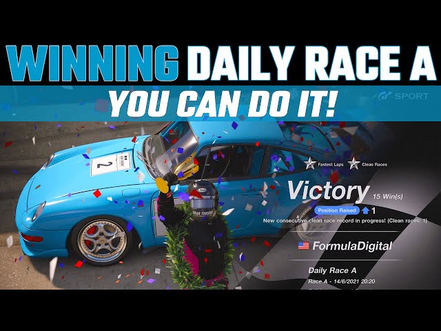 Tips** to win races in GT Sport