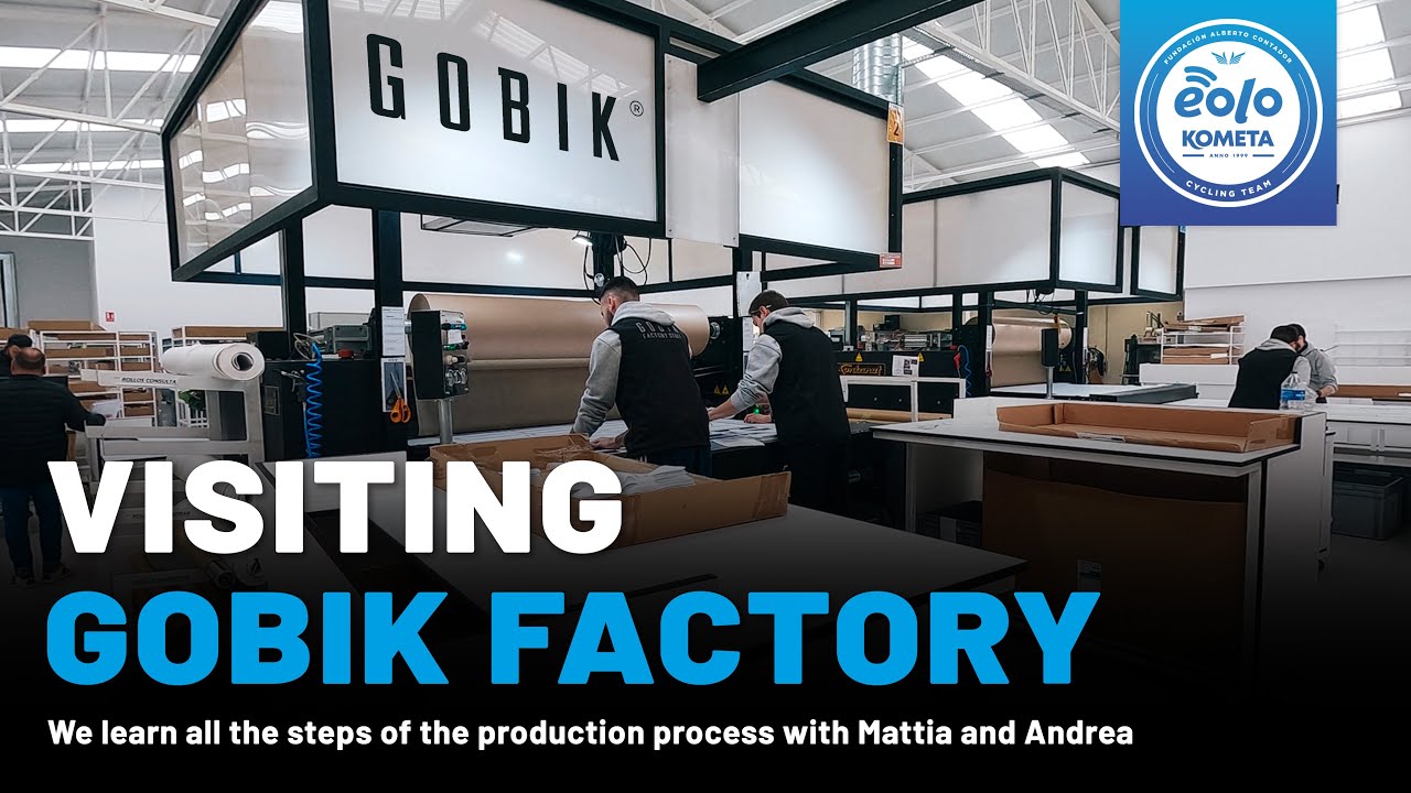 A day in the GOBIK FACTORY | EOLO-KOMETA Cycling Team