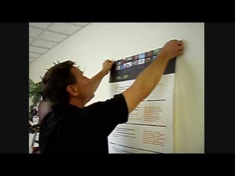 How to apply and hang a Q7 removable poster or wall graphic