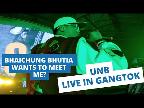 Bhaichung Bhutia wants to meet me ?? My first Vlog - UNB Live in Gangtok