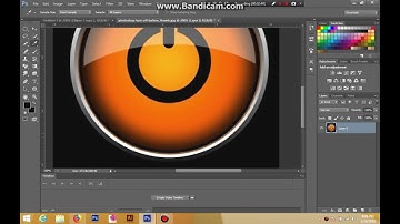 Beautiful Glossy Power Button Photoshop Tutorial