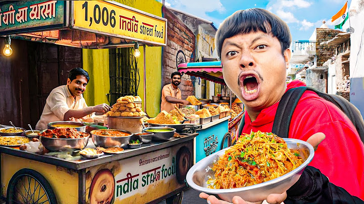 Street food (INDIA) style PAPHO สตรีทฟู๊ด (อินเดีย) สไตร์แจ็กแปปโฮ