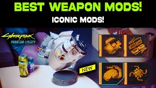 BEST WEAPON MODS in Cyberpunk 2077 Phantom Liberty | NEW DLC Iconic Mods & Secret Use Chimera Core