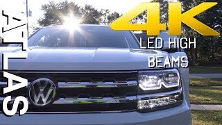 New Review  LED HIGH & LOW BEAM HEADLIGHTS  2018 VW ATLAS S, SE, SEL & Premium / RLINE