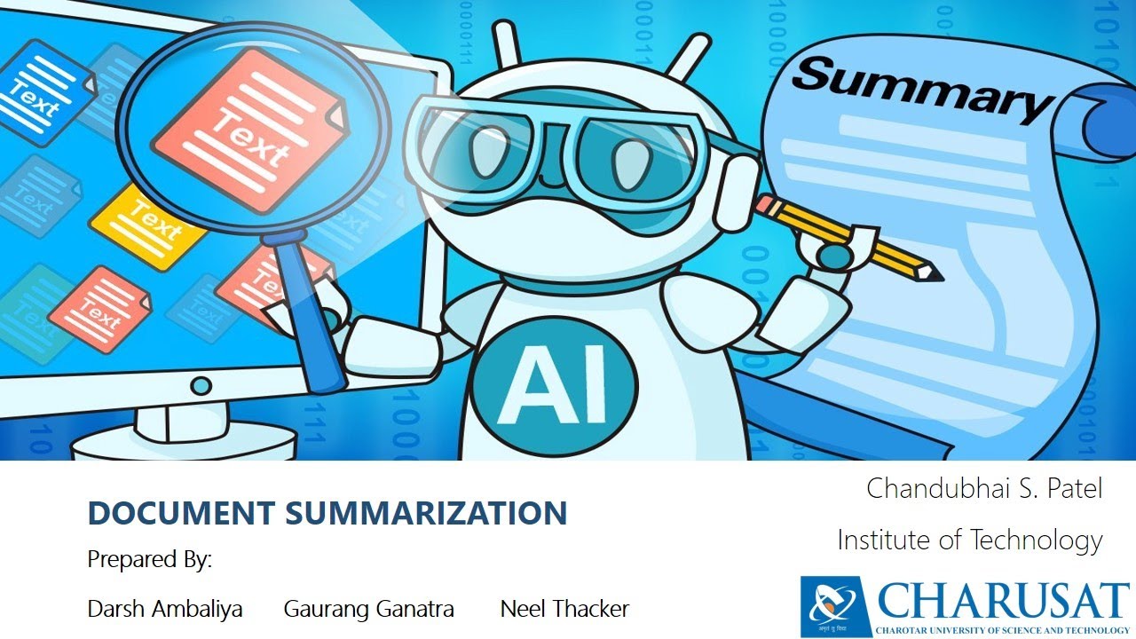 Document Summarization - YouTube