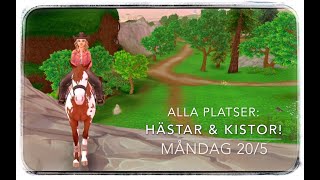 ALLA PLATSER: hästar & kistor (måndag 20/5) - CAMP WESTERN // Star stable