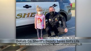 DeKalb County Sheriff’s deputy saves young girl’s life