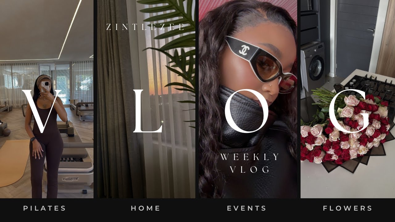 #WEEKLY VLOG : Influencer events | Pilates | Plenty of yapping.✨#southafricanyoutuber #weeklyvlog 