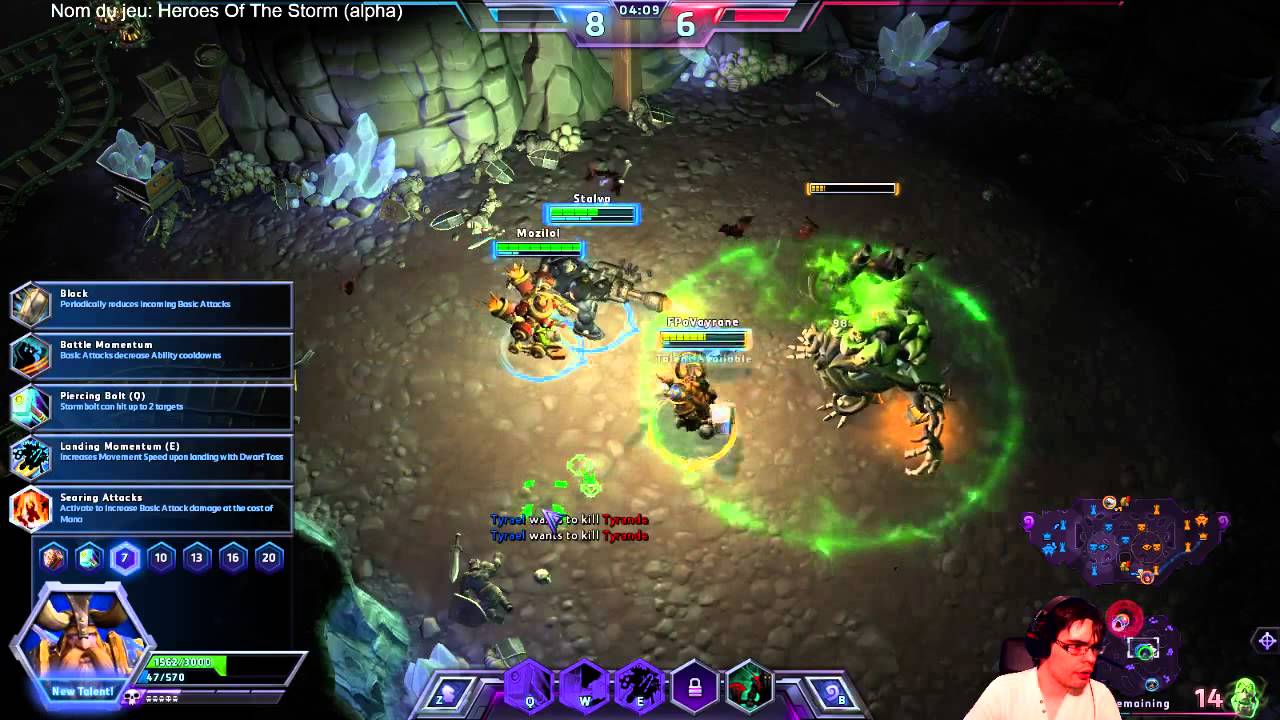 HOS une poursuite dans un endroit sombre