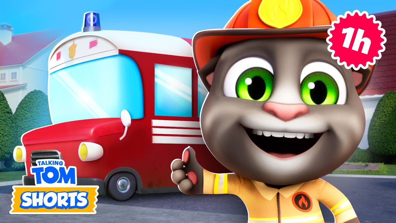 ALL Talking Tom Shorts - Hyper Marathon - YouTube