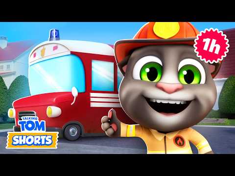 Tom Saves the Day! 🚒🦸 Talking Tom Shorts Compilation