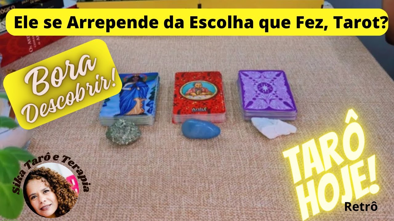Ele se arrepende da escolha que fez, Tarot? O que a cartomancia te revela?