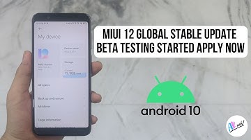 MIUI 12 Global Stable Update Beta Testing Started Apply Now | MIUI 12 Release Date In India