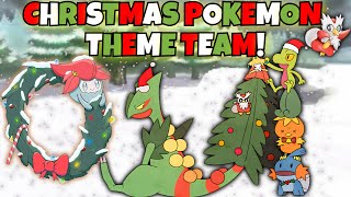 CHRISTMAS POKEMON THEME TEAM DESTROYS NATIONAL DEX UBERS! POKEMON SCARLET AND VIOLET