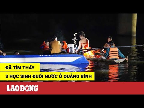 Video Đã tìm thấy 3 học sinh đuối nước thương tâm ở Quảng... - youtube