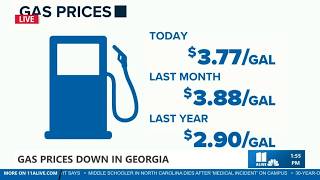 Georgia gas prices drop as state adopts fuel waiver