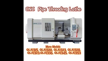 CNC oil country lathe machine - Oil pipe lathe machine - CNC Pipe threading Lathe