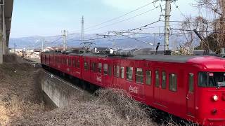 しなの鉄道 北しなの線 115系コカ・コーラ塗装 北長野～三才