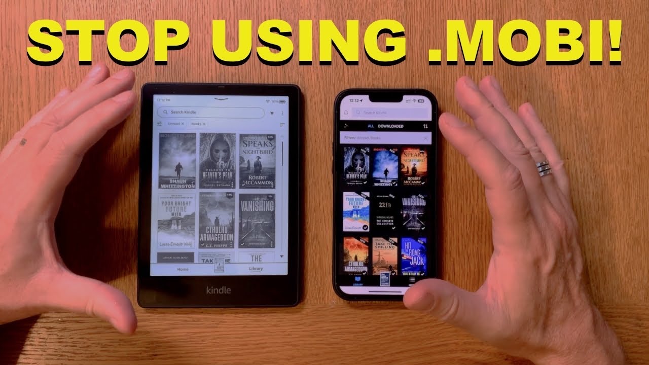 Stop using MOBI eBooks on your Amazon Kindle!