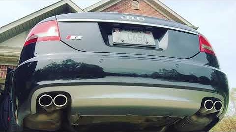 Audi c6 s6 v10 exhaust pt.1