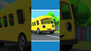 Wheels On The Bus Song Part 1 #shortsfeed #kidsongs #nurseryrhymes #babysongs Kent The Elephant