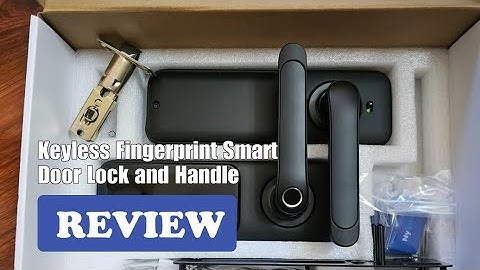 2024 Review: The Ultimate Keyless Fingerprint Smart Door Lock and Handle