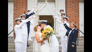 Ellen and Pat Military Wedding