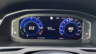 VW Passat B8.5 GTE Acceleration GTE & E Mode | Comparing to the prefacelift