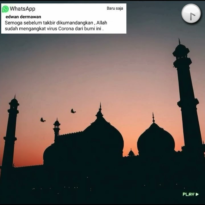 Story takbiran 30 detik. || Takbiran