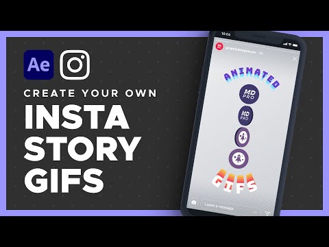 How to Make Custom GIFs AND get them on Instagram Stories | After Effects and GIPHY Tutorial