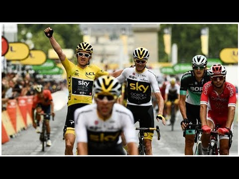 Video: Tour de France 2018: Geraint Thomas sichert sich den historischen ersten Tour-Sieg, während Dumoulin das Zeitfahren der 20. Etappe gewinnt