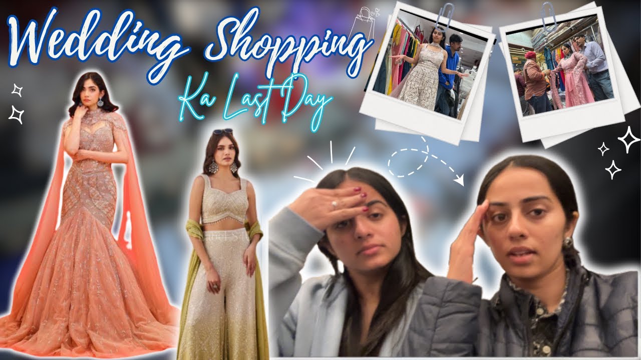 Delhi ke *Chandni Chownk* ki galiyon mai 6 ghante😱ghumkar dhundha shaddi ka dream outfit 🥹👗