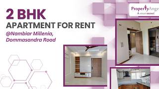 2 BHK Apartment for Rent in | Nambiar Millenia | Dommasandra Road, Bangalore | PropertyAngel (9986)