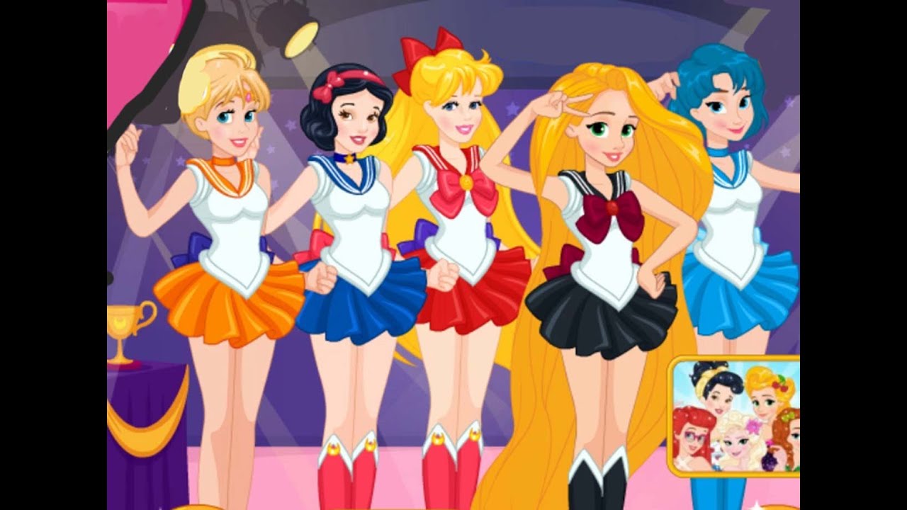 Disney Cosplay Challenge ♥ Princess Elsa Anna Cinderella Ariel Aurora Cinderella Rapunzel