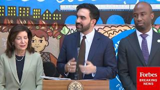 BREAKING NEWS: NYC Mayor Zohran Mamdani And Gov. Kathy Hochul Make Childcare Announcement