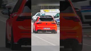 Ultimate Hot Hatch? Golf 8 GTI Clubsport POV Pull! 🧡 #golf #wolkswogen #mk8gti