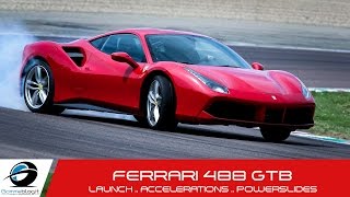 Ferrari 488 gtb sound,ferrari accelerations,ferrari powerslides: enjoy
the new on "home track" of fiorano. smoking tyres,...