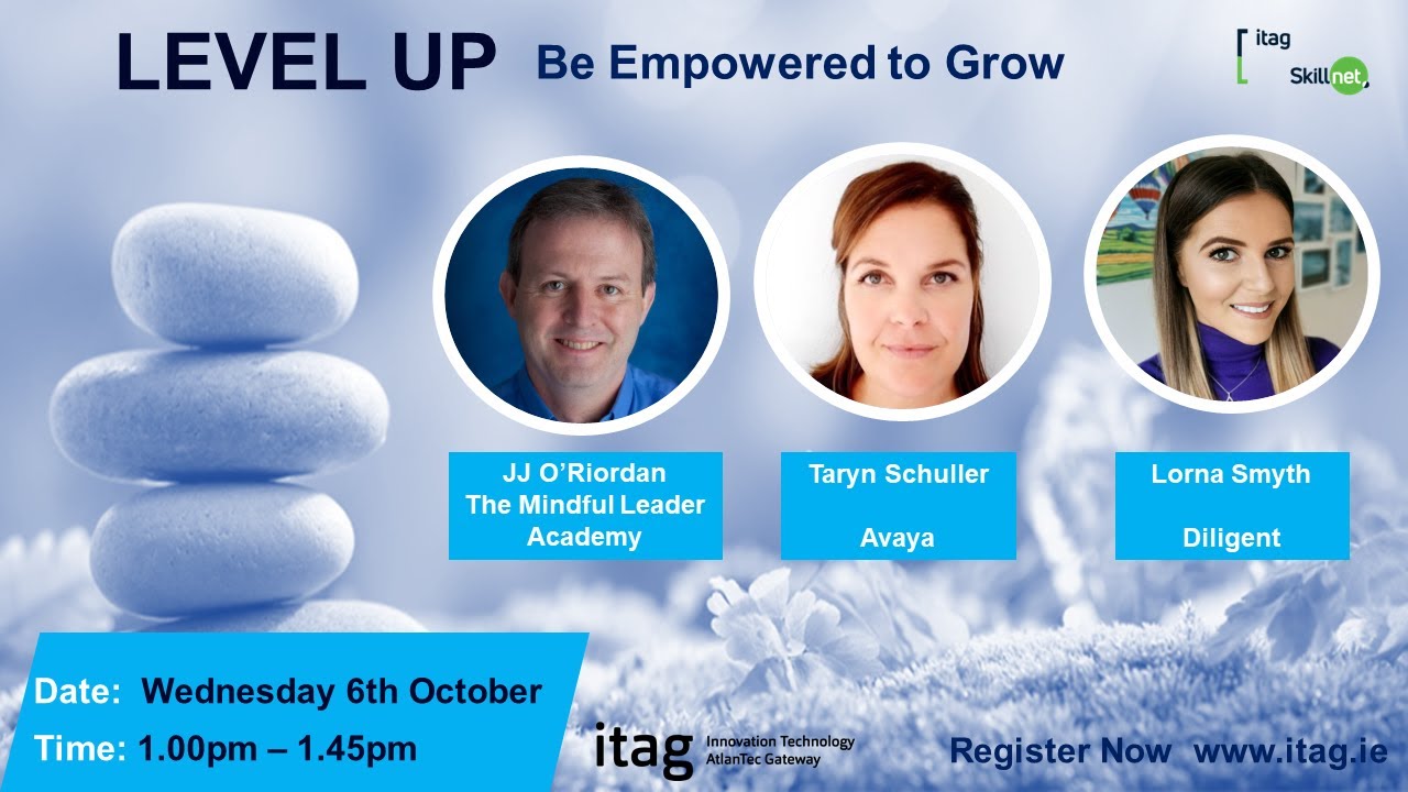 Jj Riordan Be Empowered to Grow, JJ O'Riordan & itag Digital Women's Forum - YouTube