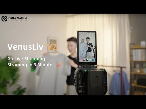 VenusLiv V2 | Go Live Shopping Straming in 3 Minutes!