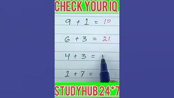 BRAIN CHECK UP QUIZ ! MATH PUZZLE SHORT ! MATH SHORT PUZZLE ! #shorts