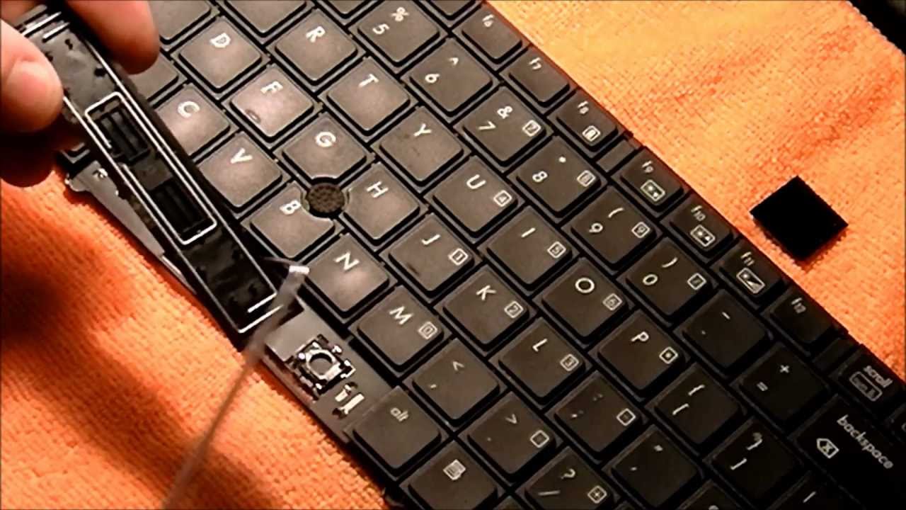 Tutorial How To Remove And Replace Keys On An HP Elitebook Laptop In