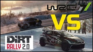 DiRT RALLY 2.0 vs WRC 7 | Sweden DiRT RALLY 2.0 vs WRC 7 | Sweden